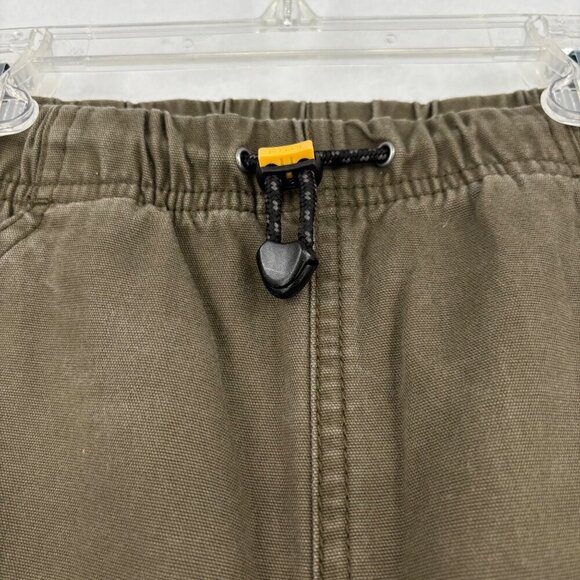 Keen Pull On Pants Boys XL Olive Green Reinforced Knees Elastic Waist Cotton - Picture 3 of 12